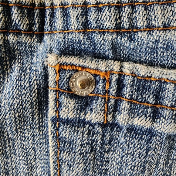DSQUARED2 - AUTHENTIC D2 DISTRESSED BUTTON-FLY JEANS - Picture 7 of 10